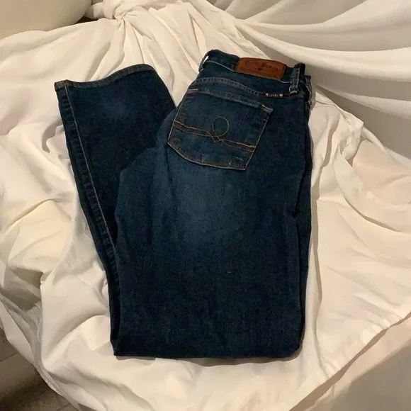 Lucky Jeans Women’s Sofia Straight Dark Blue Size 6 Regular. 32" inseam - Picture 7 of 7